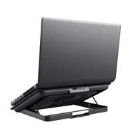 TRUST stojan na notebook Exto Laptop Cooling Stand Eco, šedá