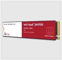 WD RED NVMe SSD 4TB PCIe SN700, Geb3 8GB/s, (R:3400/W:3100 MB/s) TBW 5100