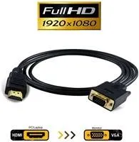 PremiumCord kabel s HDMI na VGA převodníkem, 2m