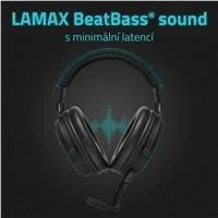 LAMAX Heroes General1 - náhlavní sluchátka - černá
