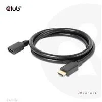 Club3D prodlužovací Ultra rychlý HDMI kabel, 4K120Hz, 8K60Hz, 48Gbps, M/F, 1m, 30 AWG