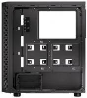 Endorfy skříň Signum 300 Air / 2xUSB 3.0 / 4x120mm fan PWM / mesh panel / tvrzené sklo / černá