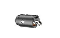 C-TECH nabíječka USB do auta UCC-02, 1x Type C + 1 x Type A, 30W