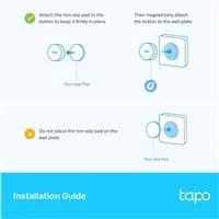TP-Link Tapo S200D chytré tlačítko s montážním rámečkem