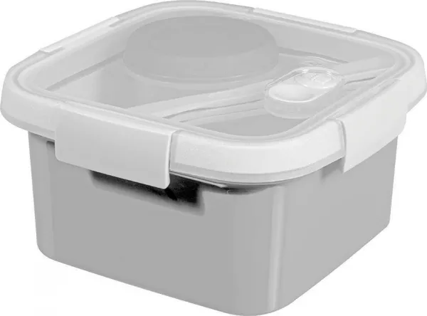 Curver Dóza Smart To Go s príborom, mištičkou a táckou, mix farieb, 1,1 l
