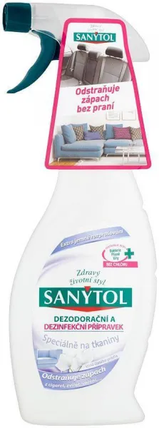 Dezinfekcia Sanytol, dezodoračný prípravok, na tkaniny, 500 ml
