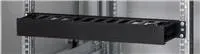 TRITON 19" 1U plastový panel, čierny