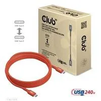 Club 3D Club3D Kabel USB2 Type-C Bi-Directional USB-IF Certifikovaný 480Mb, PD 240W(48V/5A) EPR M/M 3m