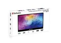 Verbatim PMT-17 Portable Touchscreen Monitor 17.3" Full HD 1080p Metal Housing Přenosný dotykový monitor