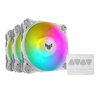 ASUS ventilátor TUF GAMING TF120 ARGB 3IN1 WHITE, 3x120mm PC case fan