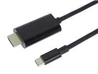 PremiumCord kabel USB-C na HDMI 2m rozlišení 4K*2K@60Hz FULL HD 1080p