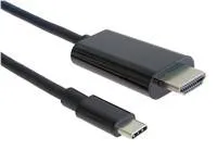 PremiumCord kabel USB-C na HDMI 2m rozlišení 4K*2K@60Hz FULL HD 1080p