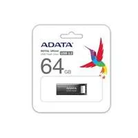 ADATA Flash Disk 64GB UR340, USB 3.2 Dash Drive, kov lesklá černá