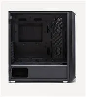 1stCOOL skříň Wind Storm Black MiddleTower, AU, USB3.0, bez zdroje, černá