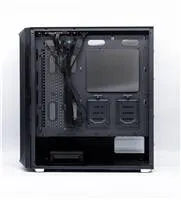 1stCOOL skříň Wind Storm Black MiddleTower, AU, USB3.0, bez zdroje, černá
