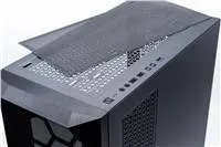 1stCOOL skříň Wind Storm Black MiddleTower, AU, USB3.0, bez zdroje, černá