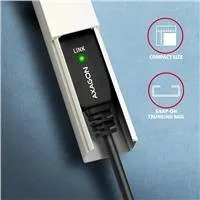 AXAGON ADR-210B, USB 2.0 A-M -> B-M aktívny prepojovací / repeater kábel, 10m
