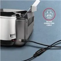 AXAGON ADR-210B, USB 2.0 A-M -> B-M aktívny prepojovací / repeater kábel, 10m