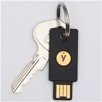 Security Key NFC - USB-A, podporující vícefaktorovou autentizaci (NFC), podpora FIDO2 U2F, voděodolný