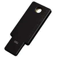 Security Key NFC - USB-A, podporující vícefaktorovou autentizaci (NFC), podpora FIDO2 U2F, voděodolný