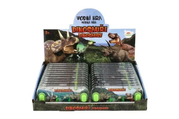 Vodná hra hlavolam dinosaurus 4 druhy