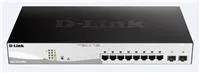 D-Link DGS-1210-10MP/E 10-Port Gigabit PoE+ Smart Switch inc. 2x SFP Ports, POE budget 130W