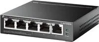 TP-Link Easy Smart switch TL-SG105MPE (5xGbE, 4xPoE+, 120W, fanless)