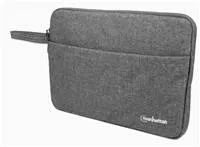 MANHATTAN Laptop Sleeve Seattle, vhodný pre širokouhlé obrazovky do 14.5", 383 x 270 x 30 mm, sivá