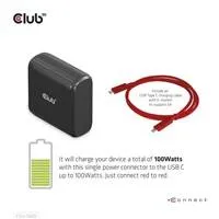 Club 3D Club3D Dokovací stanice USB-C, Triple Display DP 1.4 Alt mode Smart PD3.0 Charging Dock with 100 Watt PS