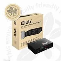 Club 3D Club3D Switch 1:3 HDMI 8K60Hz/4K120Hz, 3 porty