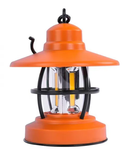 Svietidlo Strend Pro Camping NX1069, lampášik, RETRO, mix farieb, 200 lm, 3xAAA, sellbox 6 ks, lampáš