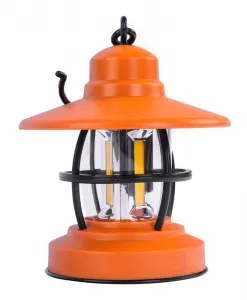 Svietidlo Strend Pro Camping NX1069, lampášik, RETRO, mix farieb, 200 lm, 3xAAA, sellbox 6 ks, lampáš