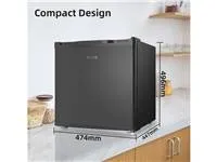 CHiQ CSD31D4E minibar, 31 litrů, 2 přihrádky, -24 °C až +10 °C, mrazák - lednice, 41 dB