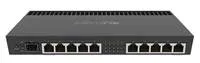 MikroTik RouterBOARDRB 4011iGS+RM, štvorjadrový 1.cPU 4GHz, 1GB RAM, 10x LAN, 1x SFP+, vrátane. Licencia L5