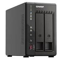 QNAP TS-253E-8G 2-bay desktop NAS, 4-core Intel, 8GB DDR4, 2xSATA, 2xM.2, 2x 2.5GbE, 2xHDMI, 4xUSB
