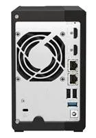 QNAP TS-253E-8G 2-bay desktop NAS, 4-core Intel, 8GB DDR4, 2xSATA, 2xM.2, 2x 2.5GbE, 2xHDMI, 4xUSB