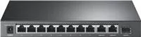 TP-Link CCTV switch TL-SL1311P (8x100Mb/s, 2xGbE, 1xSFP, 8xPoE+, 65W, fanless)