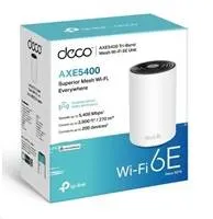 TP-Link Deco XE75(1-pack) WiFi6E Mesh (AXE5400, 2,4GHz/5GHz/6GHz,3xGbELAN/WAN)