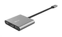 Adaptér TRUST DALYX, 3 v 1, USB-C