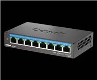 D-Link DMS-108/E 8-Port Multi-Gigabit Unmanaged Switch