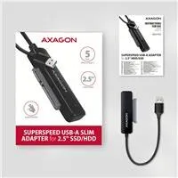 AXAGON ADSA-FP2A USB-A 5Gbps - SATA 6G 2.5" SSD/HDD SLIM adaptér