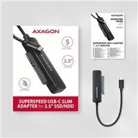 AXAGON ADSA-FP2C USB-C 5Gbps - SATA 6G 2.5" SSD/HDD SLIM adaptér
