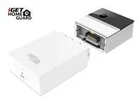 iGET HOMEGUARD HGBVD853 - Wi-Fi bateriový zvonek s FullHD kamerou a obousměrným přenosem zvuku, napájení i drátové