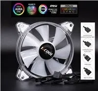 1stCOOL Ventilátor AURA EVO, 120mm, ARGB