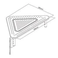 GEMBIRD Držák podstavec pod monitor MS-TABLE-02, černý