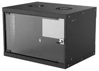 Intellinet 19" rack BASIC 6U/560 mm, čierny, rozložený flatpack