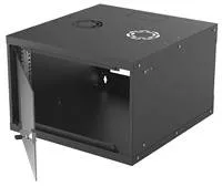 Intellinet 19" rack BASIC 6U/560 mm, čierny, rozložený flatpack
