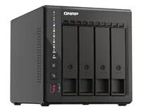 QNAP TS-453E-8G 4-bay desktop NAS, 4-core Intel, 8GB DDR4, 4xSATA, 2xM.2, 2x 2.5GbE, 2xHDMI, 4xUSB