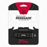 Kingston FURY RENEGADE SSD 4000GB M.2 2280 NVMe™ PCIe Gen 4 (R 7300 MB/s; W 7000 MB/s)