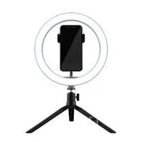 TRUST Kruhové Světlo + Green Screen Maku+ 2-in-1 Streaming Kit